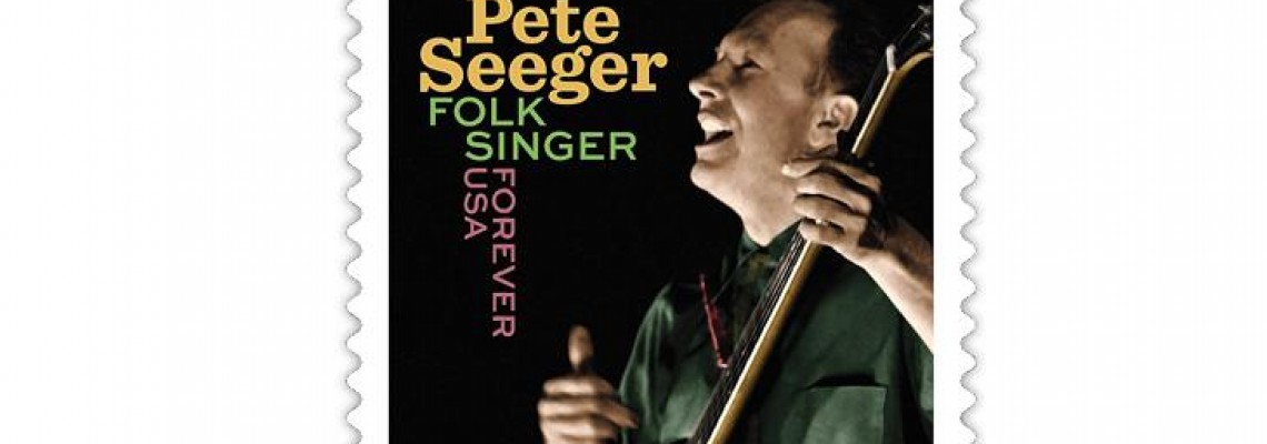 Folk singer Pete Seeger on next Music Icons stamp July 21