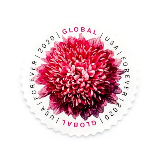 2020 US Global Chrysanthemum Forever Stamps