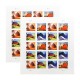 2021 US Barns Postcard Stamps Panes