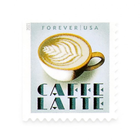 2021 U.S. Espresso Drinks Forever Postage Stamps