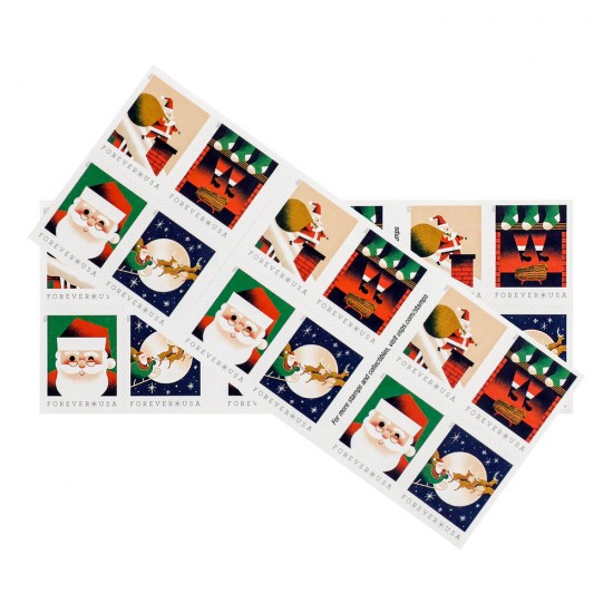 2021 US A Visit from St. Nick Forever Stamps